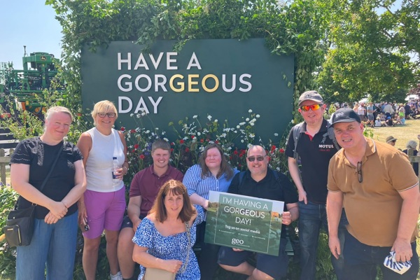 The Geo team at The Great Yorkshire Show